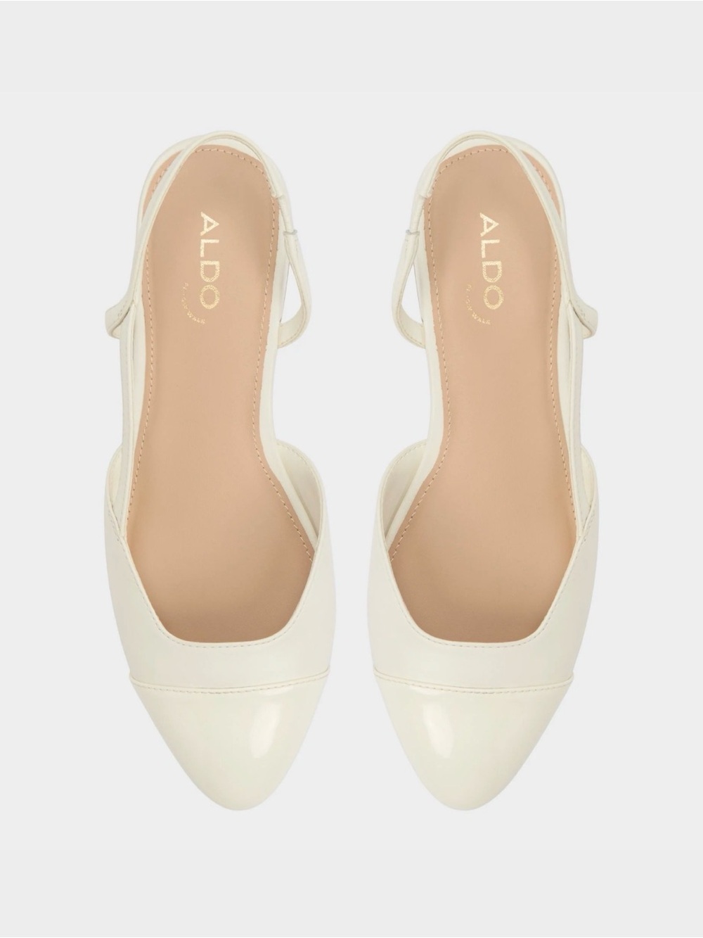 Aldo Clementinne Slingback ballerina shoe with block heel